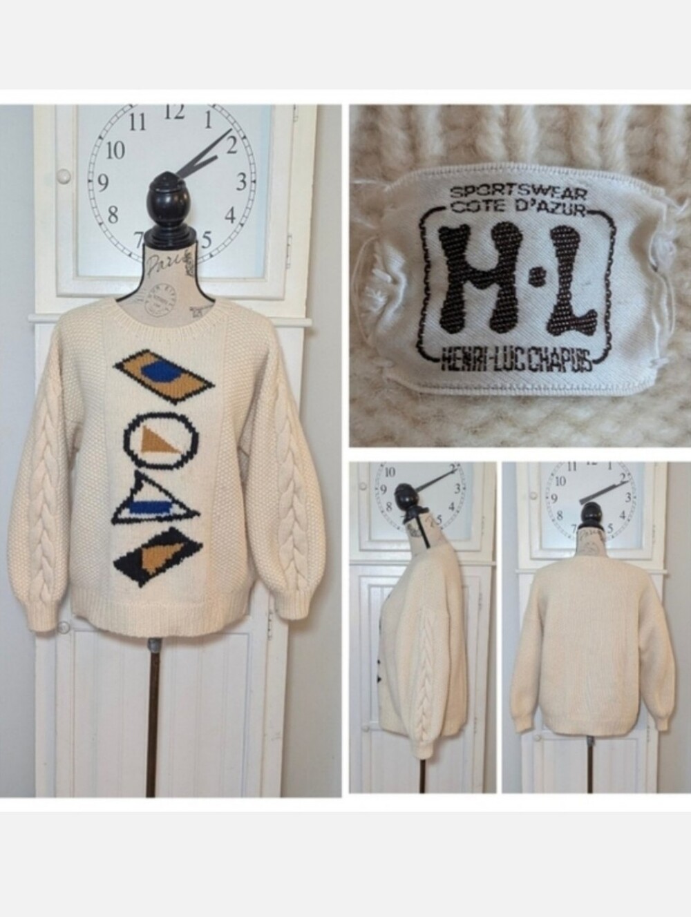 Vintage 80's Wool Sweater